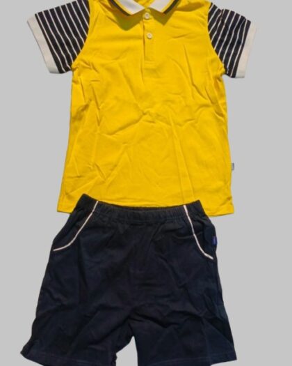 Patpat Boys Suit (Collar T-Shirt)