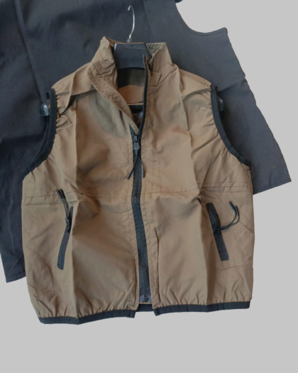 Kids Stylish Vest Brown