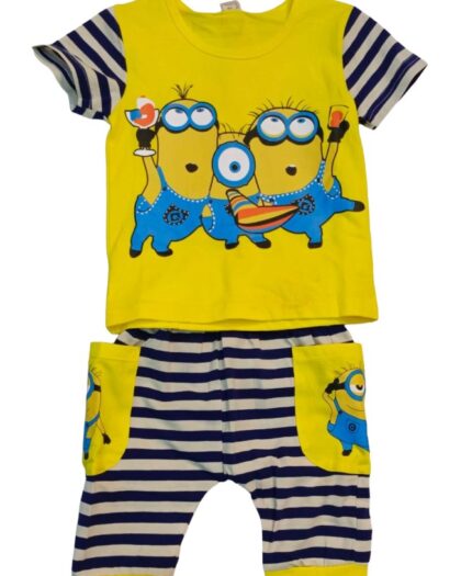 Patpat Boys Suit (Round Neck)