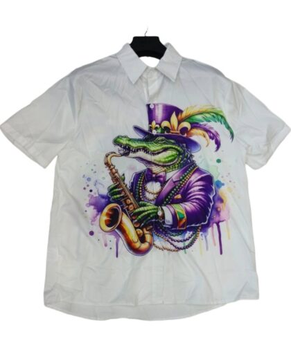 Men’s 3D Printed Shirts (Crocodile)