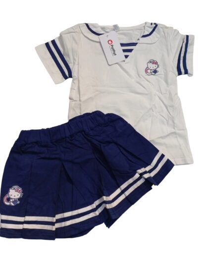 Patpat Girls Suit with Skirt
