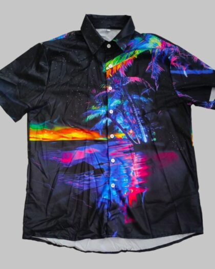 Men’s 3D Printed Shirts (NightBeach)