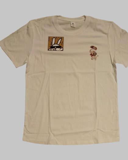 Men's Cotton T-Shirt Bunny Music