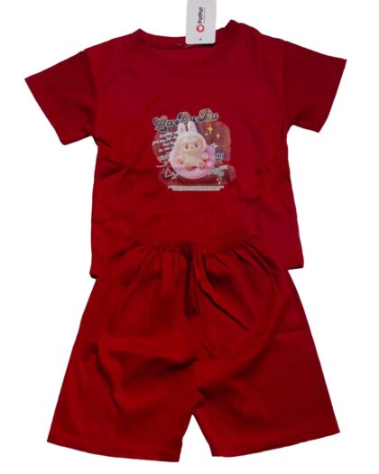 Patpat Girls Suit (Popcorn Fabric)