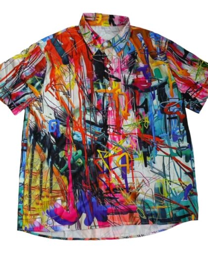 Men’s 3D Printed Shirts (Abstract)